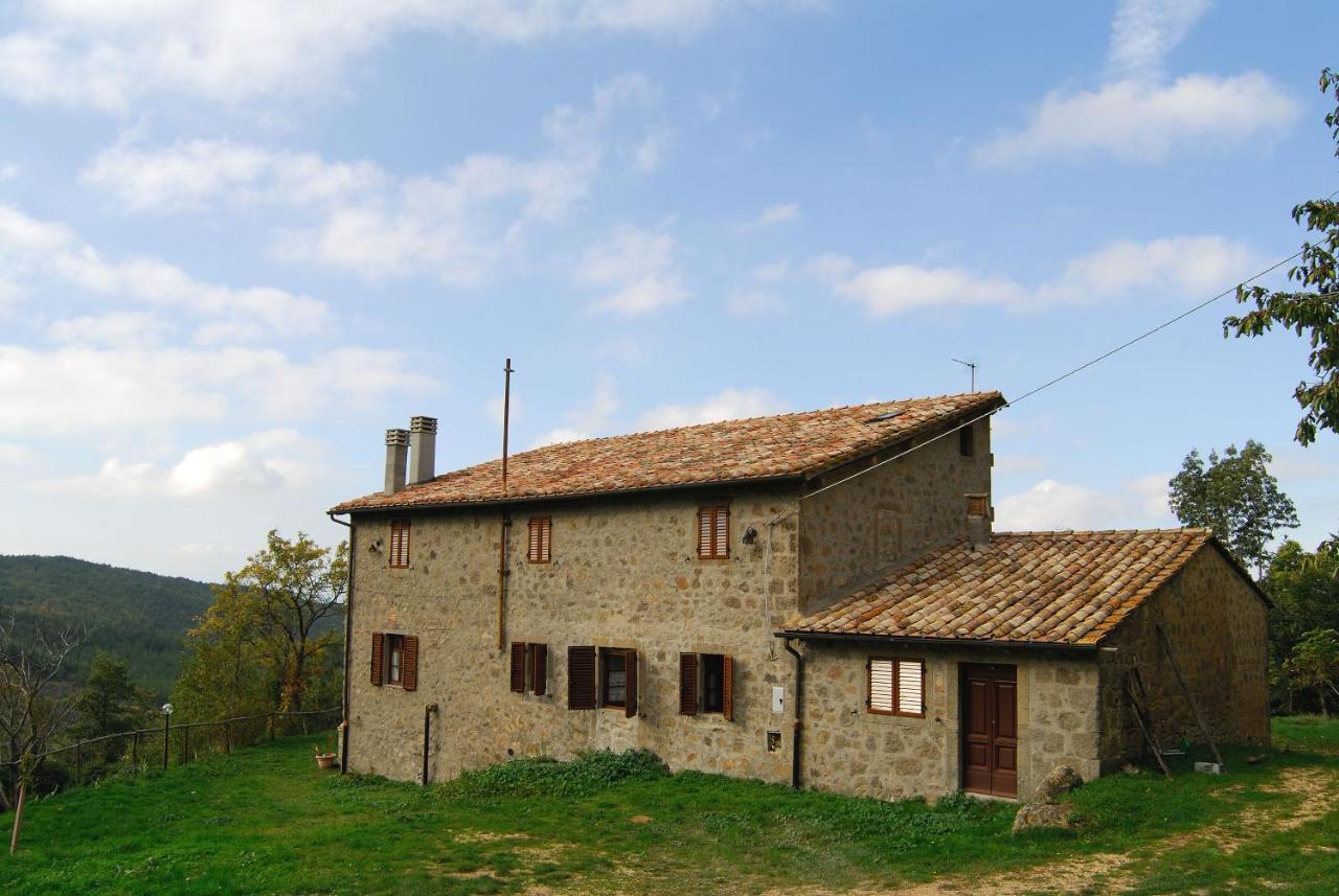 A Stay Surrounded By Greenery - Agriturismo La Piaggia - App 2 Bathrooms Vivo dʼOrcia Zewnętrze zdjęcie